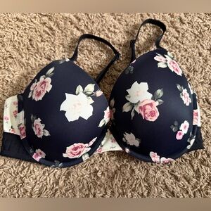 Victoria's Secret Pink Bra with Black Trim